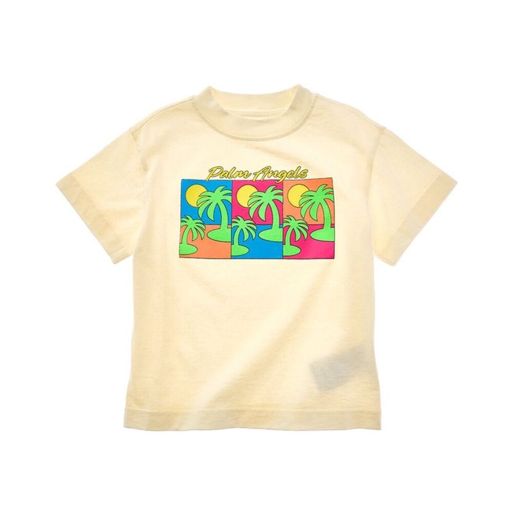 Palm Angels Girls  T-Shirt, Yellow